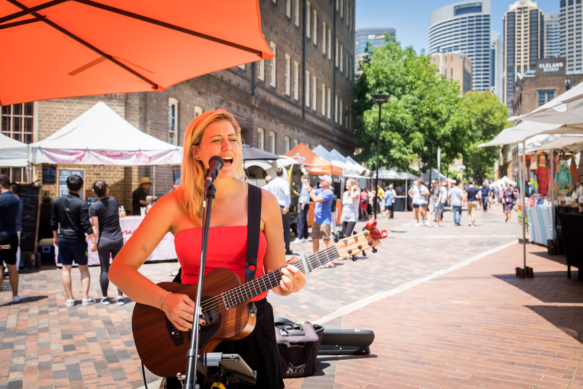 Busking at The Rocks | The Rocks