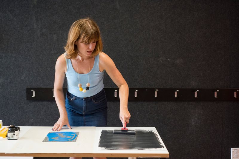 Sunday Studio: Botanical print-making