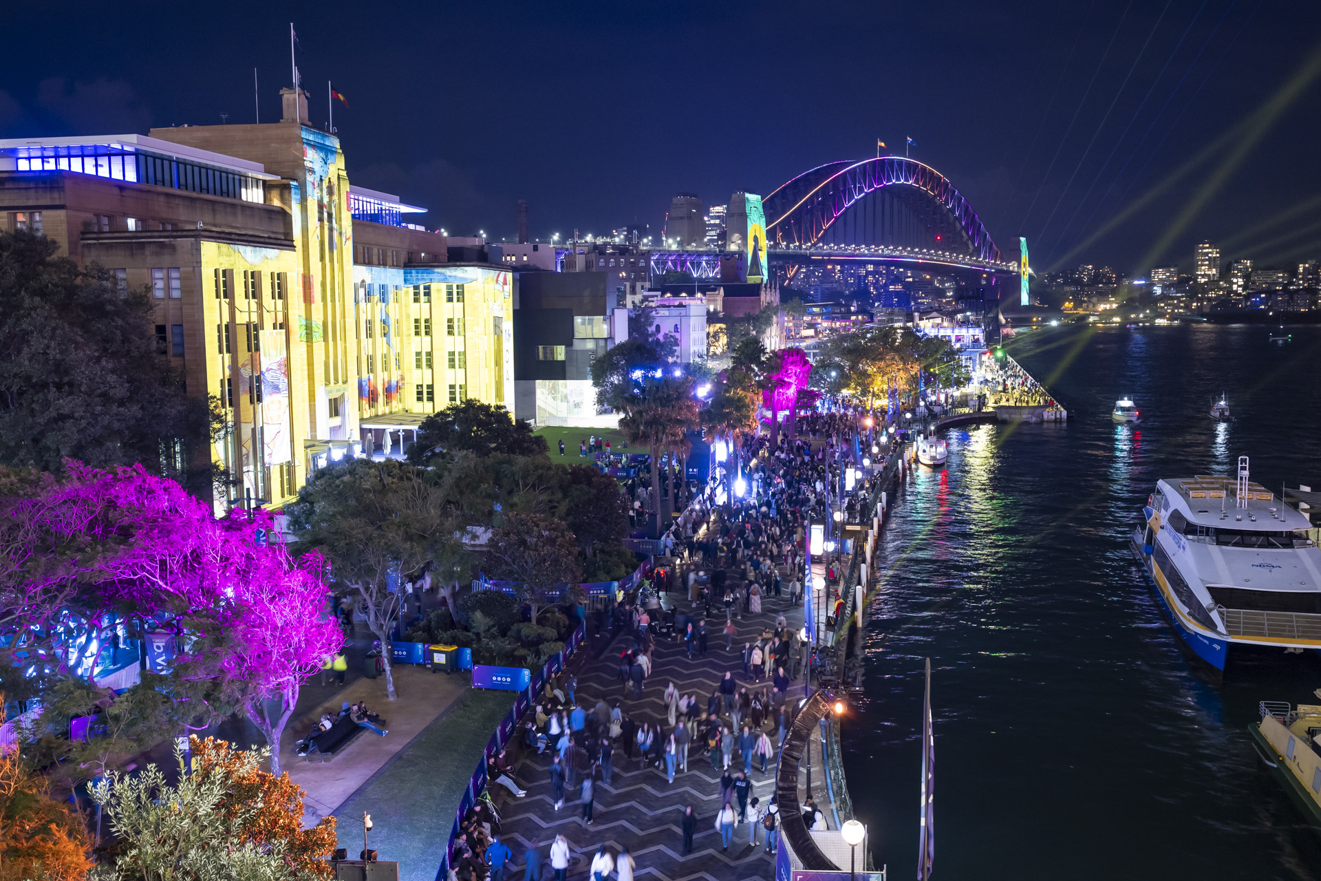 Vivid Sydney 2024 Vivid Sydney in The Rocks What's on in Sydney