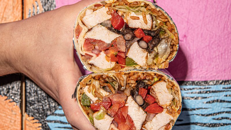 $15 Chicken Burritos at El Camino Cantina