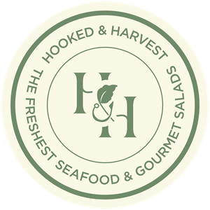 Logo Hooked and Harvest
