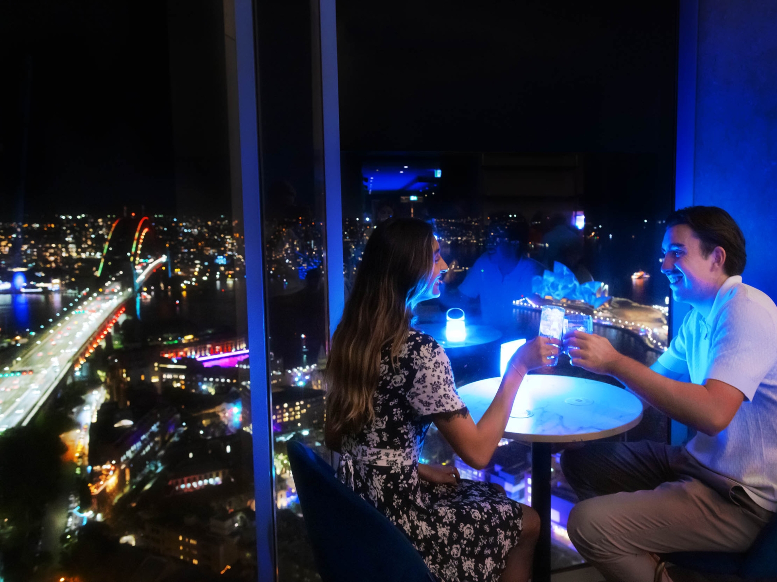 Vivid Sydney at Blu Bar on 36