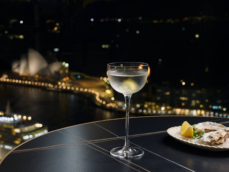 Four Pillars Martini Trolley at Shangri-La Sydney