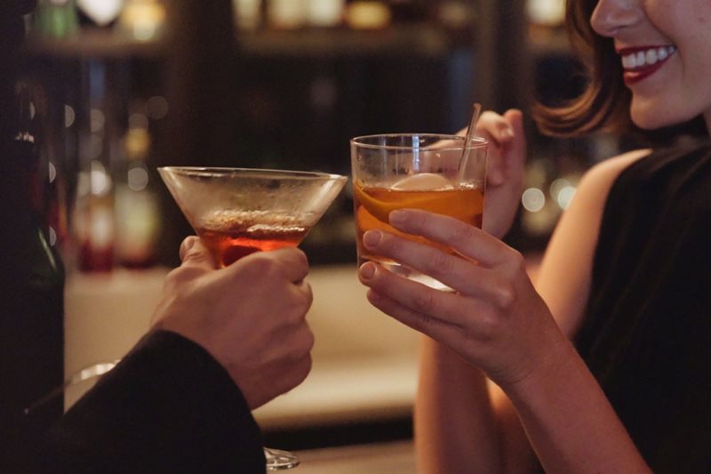 Cocktail and Canape at Park Hyatt