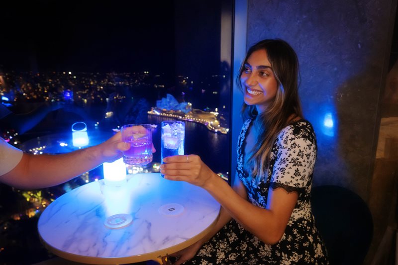 Vivid Sydney Dinner at Altitude, Shangri-La Sydney
