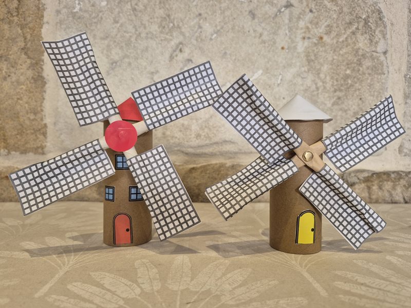 Free School Holiday Fun: Build Your Own Windmill!