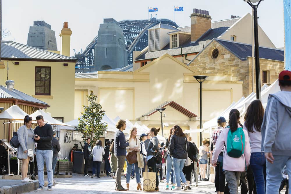 Playfair Street, Atherden Street and The Rocks Square