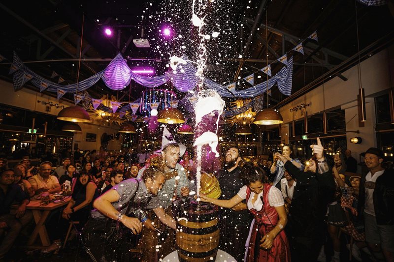 New Year's Eve at Munich Brauhaus