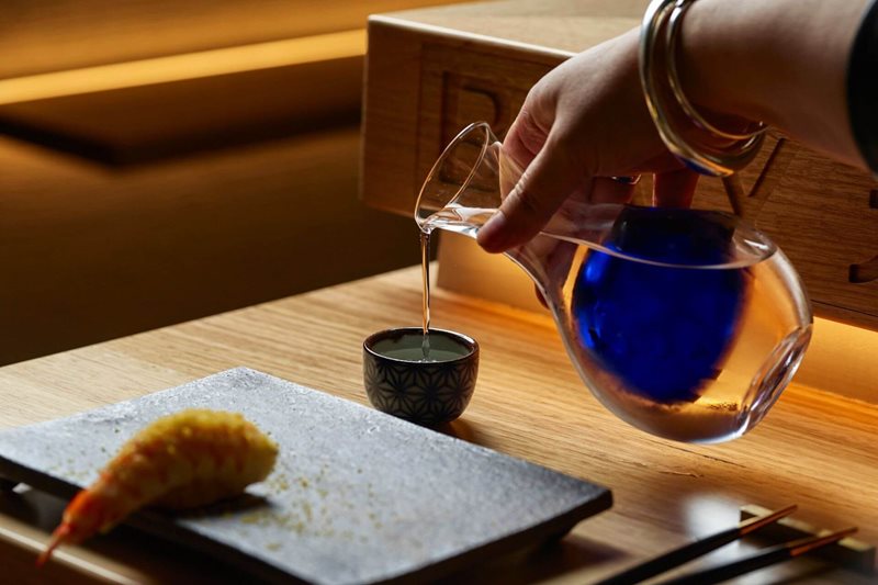Kamokinshu Sake Pairing with your Omakase journey