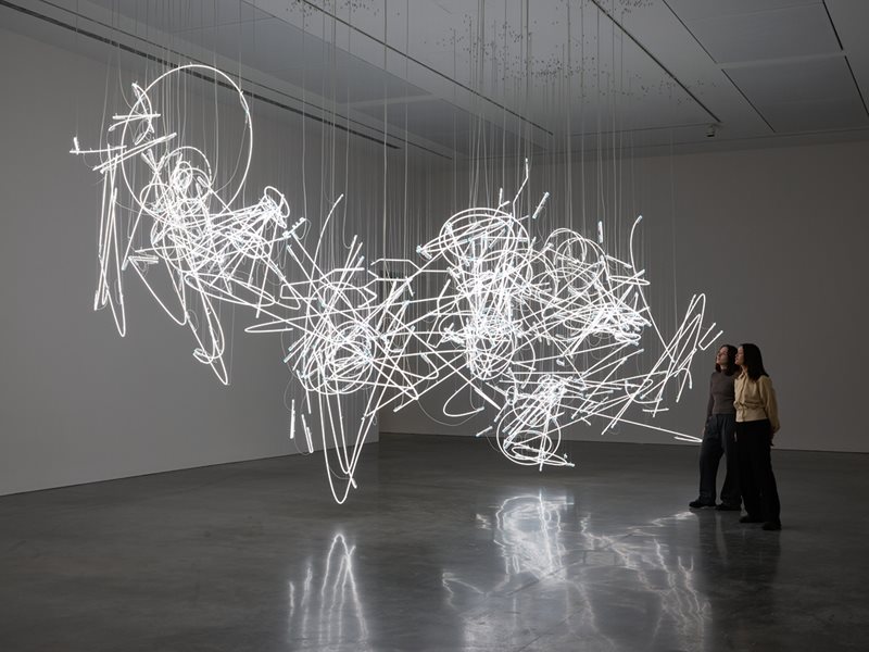 Cerith Wyn Evans .... in light of the visible