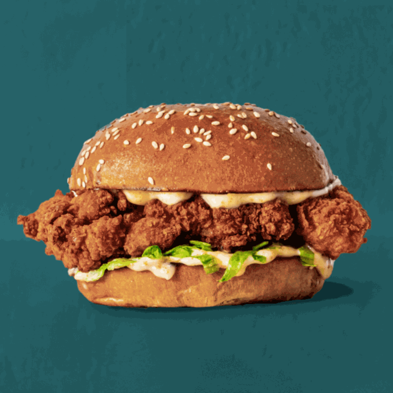 The OG Crunch! The crunchiest chicken burger you'll ever try!