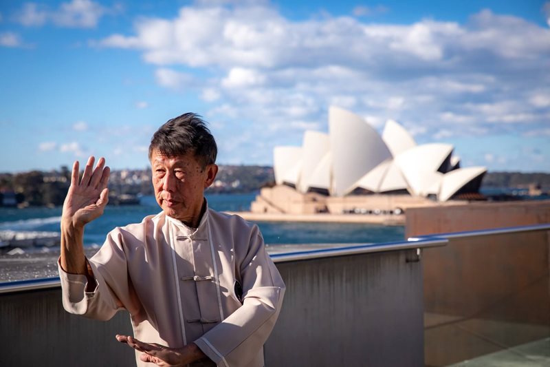 Morning flow: Tai Chi on the Sculpture Terrace