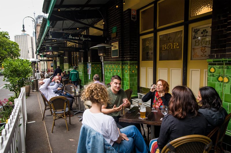 Happy Hour at The Mercantile